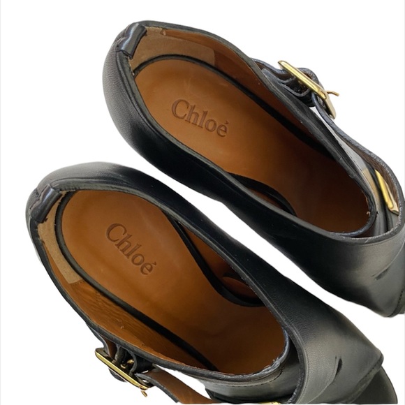 NEW Chloe double monk strap leather booties - Picture 9 of 9
